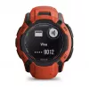 Viedpulkstenis GARMIN Instinct 2X Solar — sporta pulkstenis, 50 mm polimēra korpuss, saules uzlāde, GPS (GPS/GLONASS/Galileo), 10 ATM, silikona siksniņa