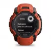 Viedpulkstenis GARMIN Instinct 2X Solar — sporta pulkstenis, 50 mm polimēra korpuss, saules uzlāde, GPS (GPS/GLONASS/Galileo), 10 ATM, silikona siksniņa