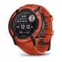 Viedpulkstenis GARMIN Instinct 2X Solar — sporta pulkstenis, 50 mm polimēra korpuss, saules uzlāde, GPS (GPS/GLONASS/Galileo), 10 ATM, silikona siksniņa