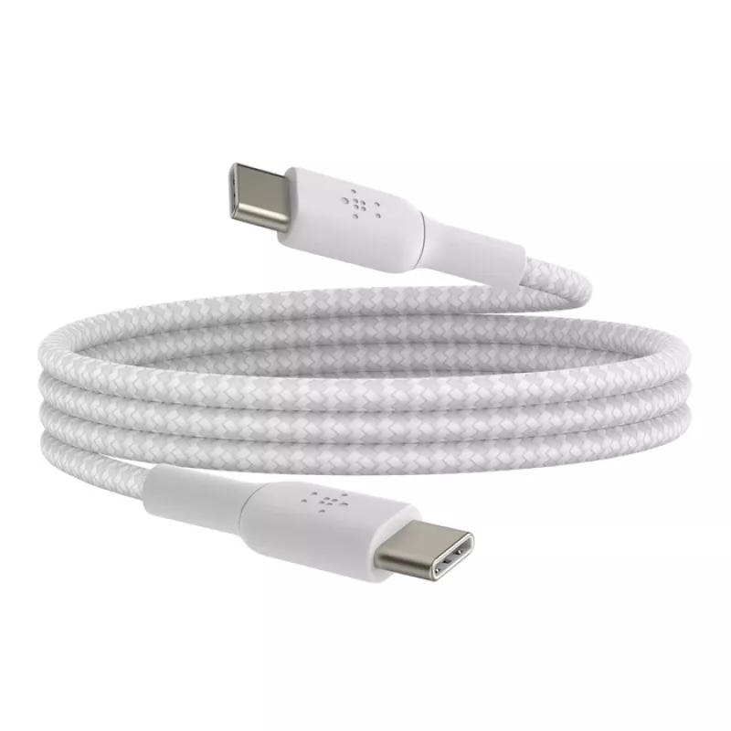BELKIN Boost Charge USB-C uz USB-C kabelis 0,15 m balts