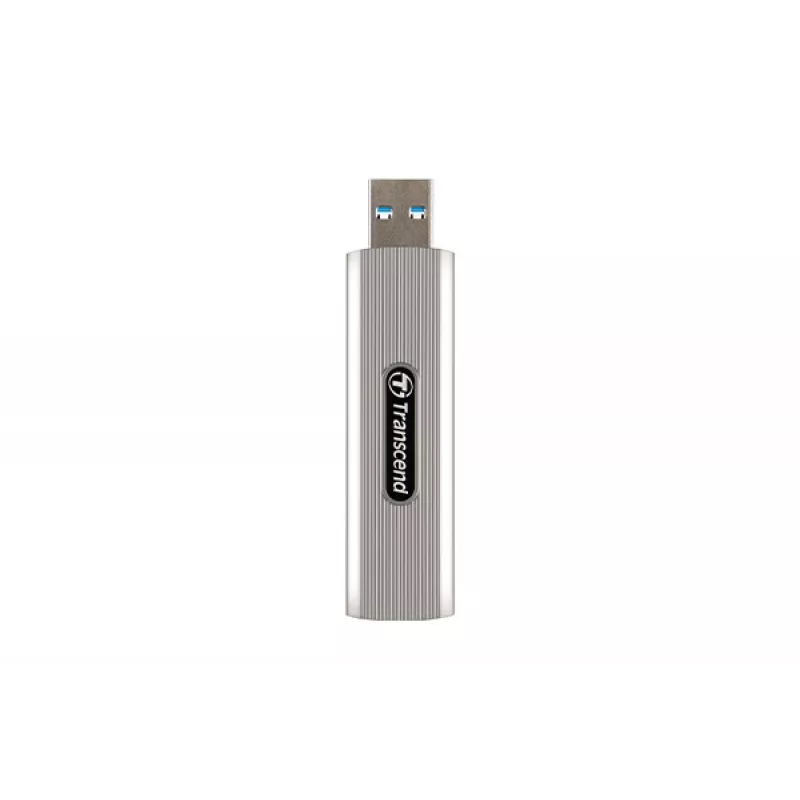 TRANSCEND SSD - Esd320a Portable Drive - 512GB - USB Type A - Soft Gray