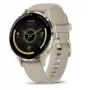 GARMIN INTERNATIONAL Venu 3S - 41mm - viedpulkstenis ar siksnu - franču - pelēks