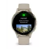 GARMIN INTERNATIONAL Venu 3S - 41mm - viedpulkstenis ar siksnu - franču - pelēks