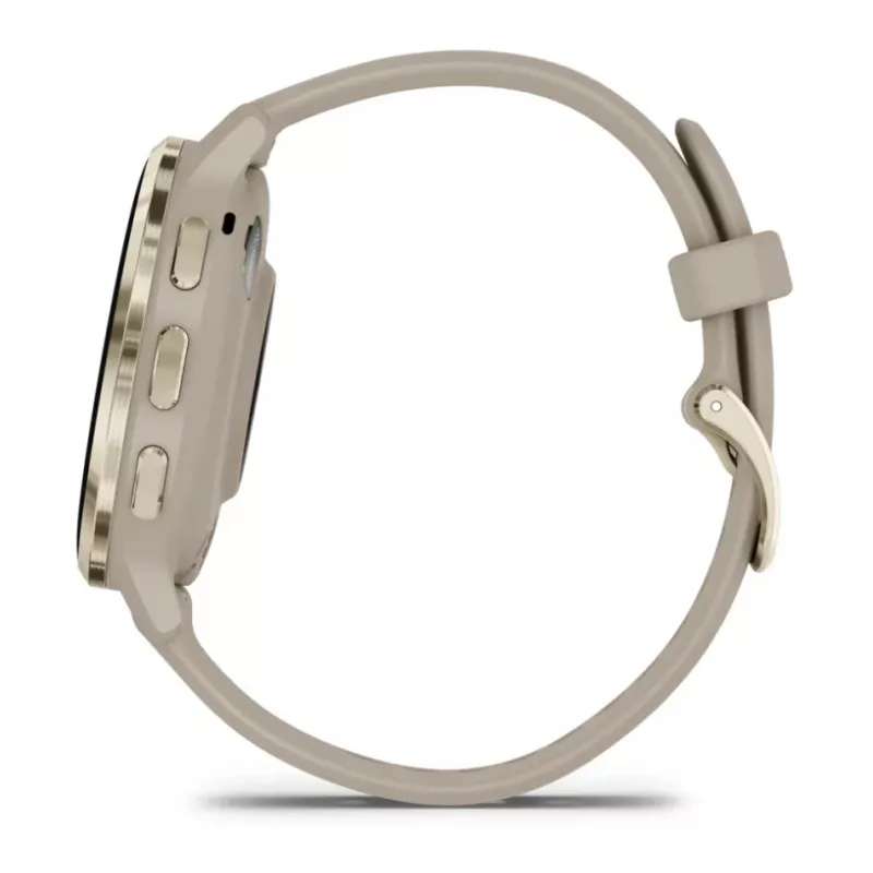 GARMIN INTERNATIONAL Venu 3S - 41mm - viedpulkstenis ar siksnu - franču - pelēks
