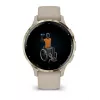 GARMIN INTERNATIONAL Venu 3S - 41mm - viedpulkstenis ar siksnu - franču - pelēks