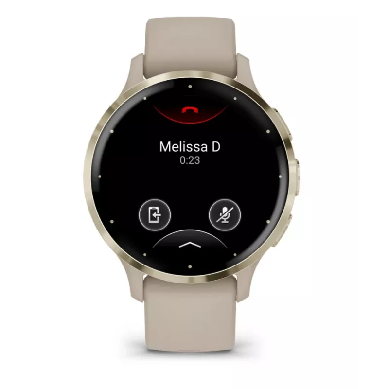 GARMIN INTERNATIONAL Venu 3S - 41mm - viedpulkstenis ar siksnu - franču - pelēks