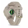 GARMIN INTERNATIONAL Venu 3S - 41mm - viedpulkstenis ar siksnu - franču - pelēks