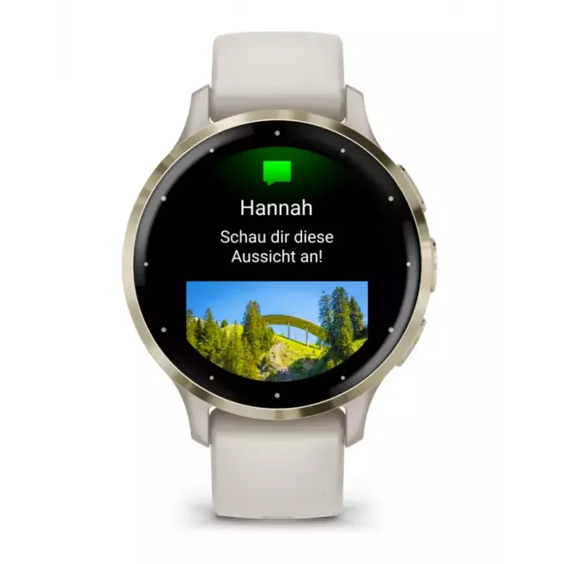 Viedpulkstenis Garmin Venu 3S Ivory