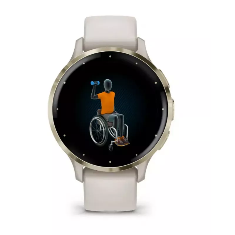 Viedpulkstenis Garmin Venu 3S Ivory