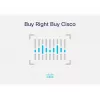 CISCO Cbw145ac 802.11ac 2x2 Wave 2 piekļuves punkts sienas panelī