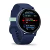 Smartwatch GARMIN Vivoactive 5 — sporta pulkstenis, 42 mm alumīnija un polimēra korpuss, AMOLED 1,2 collas, GPS/GLONASS/Galileo, optiskais pulsometrs, SpO2, 5 ATM, Bluetooth/NFC