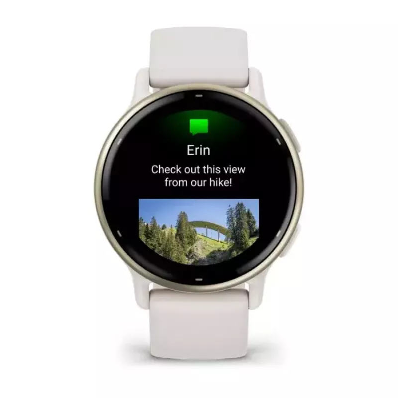 Viedpulkstenis GARMIN Vivoactive 5 — sporta pulkstenis, 42 mm alumīnija/polimēra korpuss, AMOLED 1,2 collas, GPS/GLONASS/Galileo, HR un SpO2, 5 ATM, 11 dienu akumulators