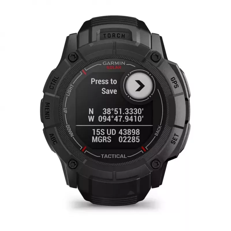 Garmin Instinct 2X Solar Tactical Edition viedpulkstenis, 50 mm, melns