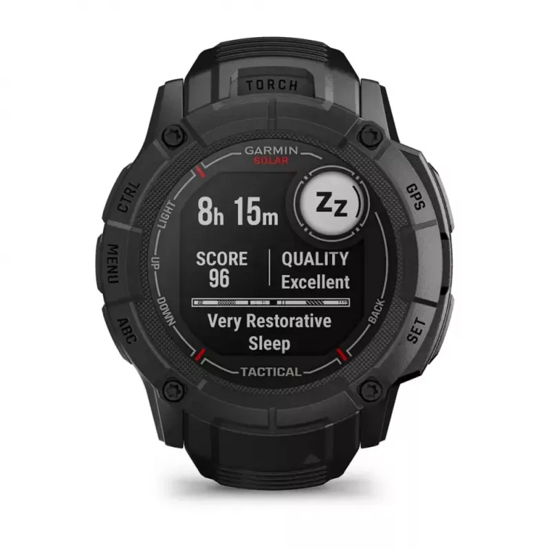 Garmin Instinct 2X Solar Tactical Edition viedpulkstenis, 50 mm, melns