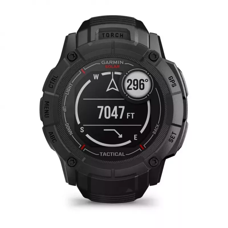 Garmin Instinct 2X Solar Tactical Edition viedpulkstenis, 50 mm, melns