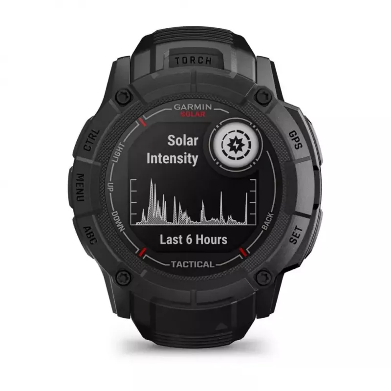 Garmin Instinct 2X Solar Tactical Edition viedpulkstenis, 50 mm, melns