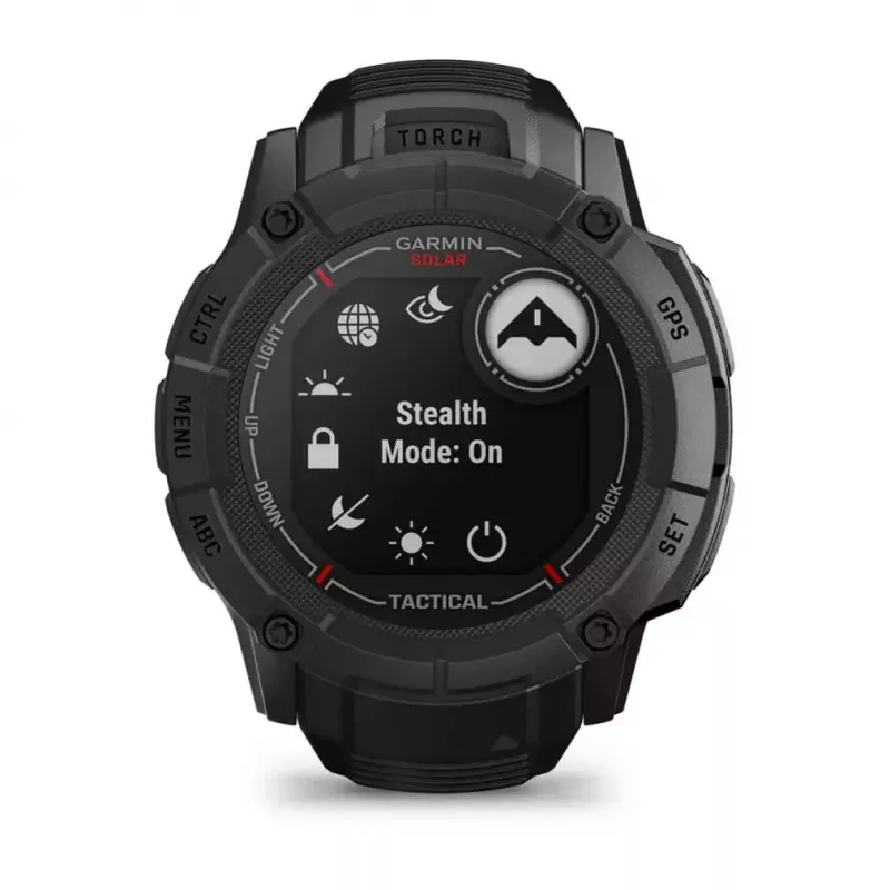 Garmin Instinct 2X Solar Tactical Edition viedpulkstenis, 50 mm, melns