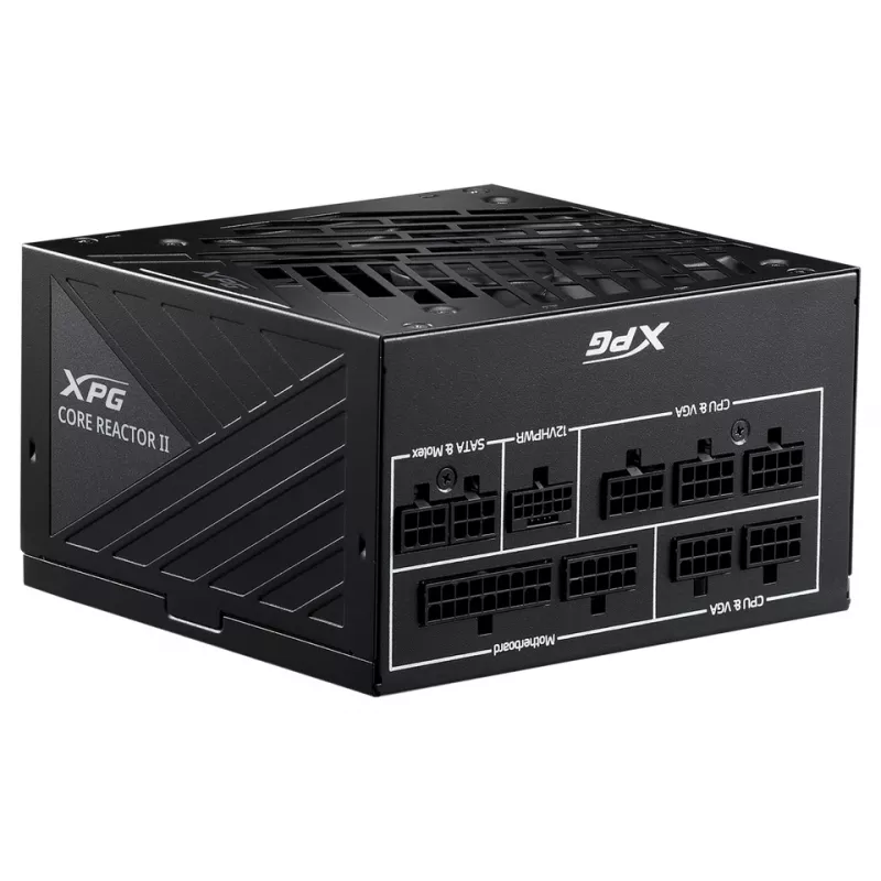 XPG COREREACTOR II 850W Barošanas bloks, 850 W, 100 - 240 V, 47 - 63 Hz, 12 A, 22 A, 62,5 A