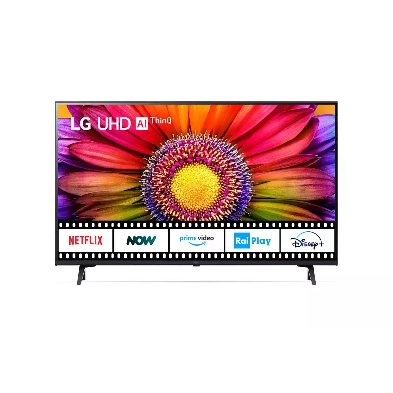 LG 75UR80006LJ 190,5 cm (75 collas) 4K Ultra HD Smart TV Wi-Fi Melns