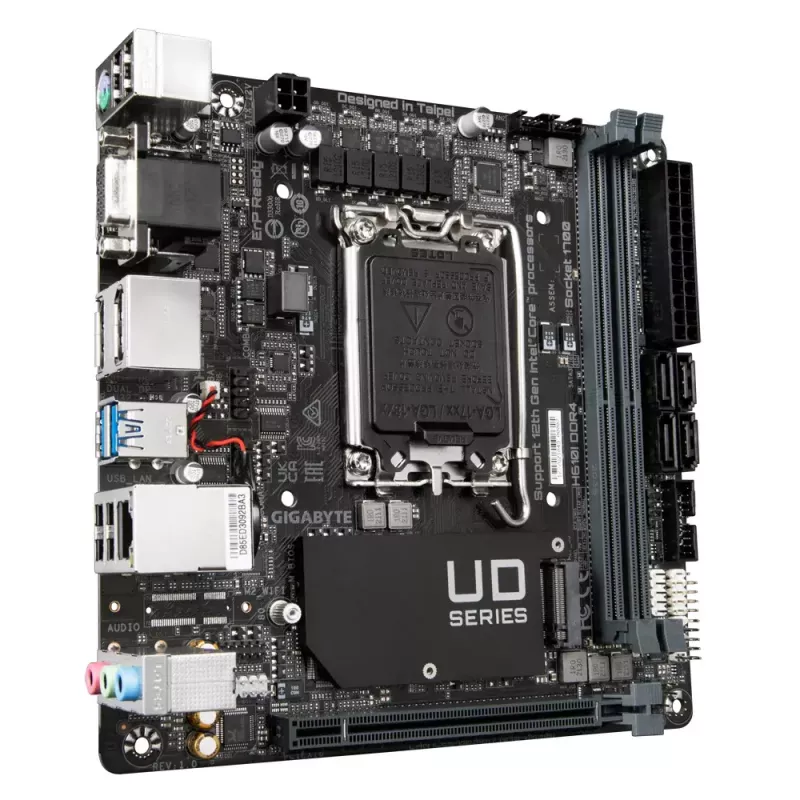 Mātesplate GIGABYTE H610I DDR4, Intel LGA 1700, Mini-ITX