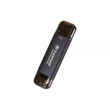 TRANSCEND Esd310c - 1TB pārnēsājamais SSD - USB Type-A / USB Type-C