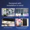Sony FW-75BZ40L Signage displejs Digitālās izkārtnes plakanais panelis 190,5 cm (75 collas) LCD Wi-Fi 700 cd/m² 4K Ultra HD Melns Android 24/7