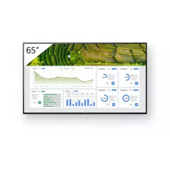 Sony FW-65BZ30L Signage Displejs Digitālā izkārtne plakanais panelis 165,1 cm (65 collas) LCD Wi-Fi 440 cd/m² 4K Ultra HD Melns Android 24/7
