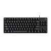 Mehāniskā spēļu tastatūra Logitech G G413 TKL SE Tenkeyless USB LED Melna