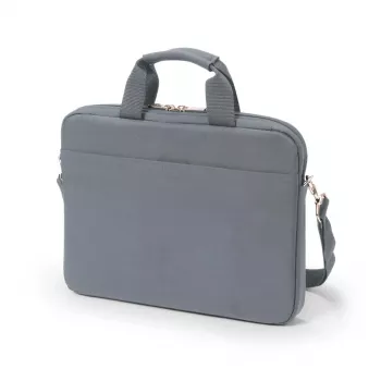 DICOTA Eco plāns Case Base - 11-12.5 collu klēpjdatora soma - Pelēka / 300d Rpet Poliesters