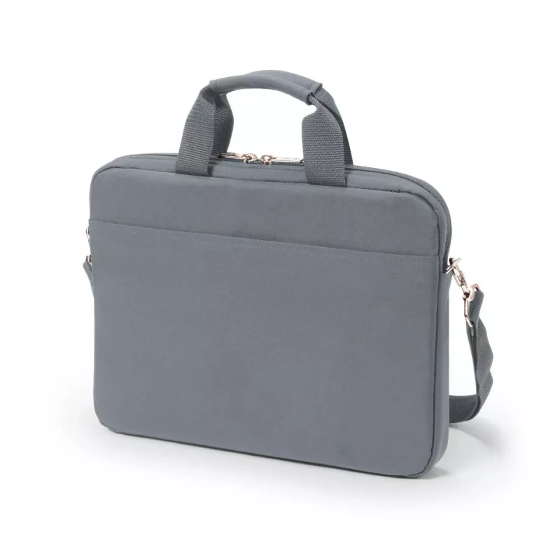 DICOTA Eco plāns Case Base - 11-12.5 collu klēpjdatora soma - Pelēka / 300d Rpet Poliesters