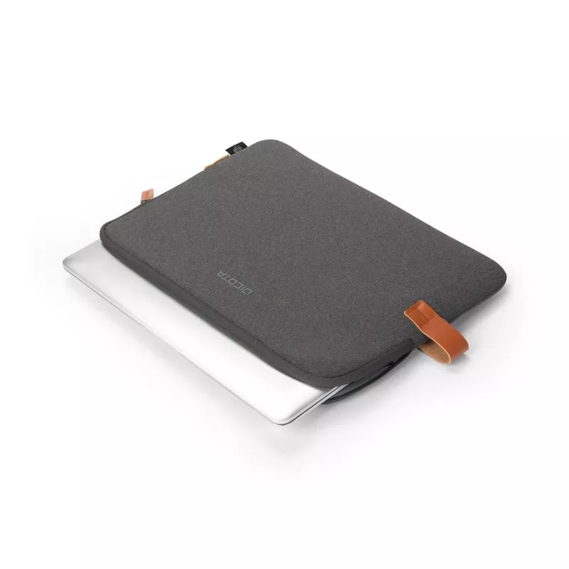 DICOTA Skin Urban Antracīts - 16 collu MacBook uzmava - Antracīts / pārstrādāta poliestera neoprēna audums