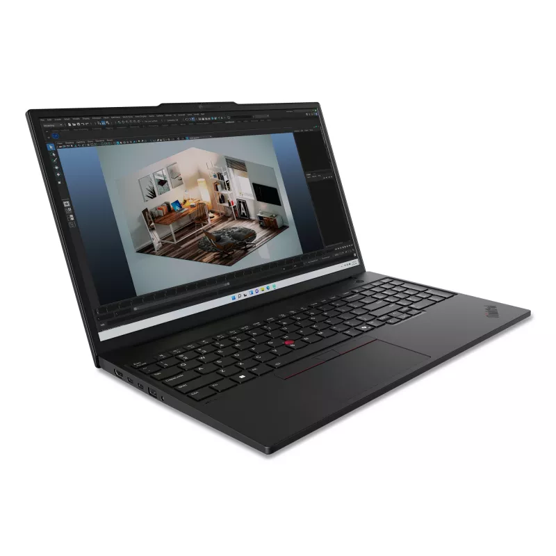 Lenovo ThinkPad P16s Gen 3 (Intel) Intel Core Ultra 7 155H mobilā darbstacija 40,6 cm (16 collu) WUXGA 32 GB DDR5-SDRAM 1 TB SSD Wi-Fi 6E (802.11ax) Windows 11 Pro German Melns