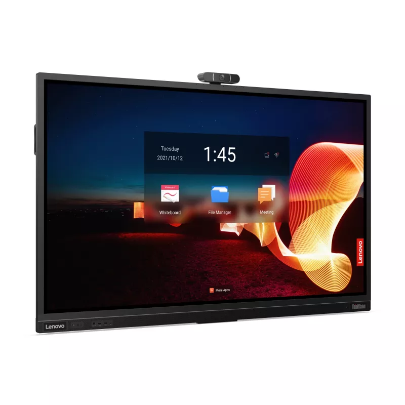 Lenovo ThinkVision T75 datora monitors 190,5 cm (75 colli) 3840 x 2160 pikseļi 4K Ultra HD LED Skārienjūtīgs Melns