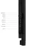 Lenovo ThinkVision T75 datora monitors 190,5 cm (75 colli) 3840 x 2160 pikseļi 4K Ultra HD LED Skārienjūtīgs Melns