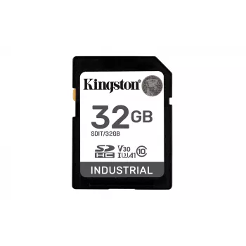 Kingston Technology 32GB SDHC UHS-I Industrial pSLC zibatmiņas karte