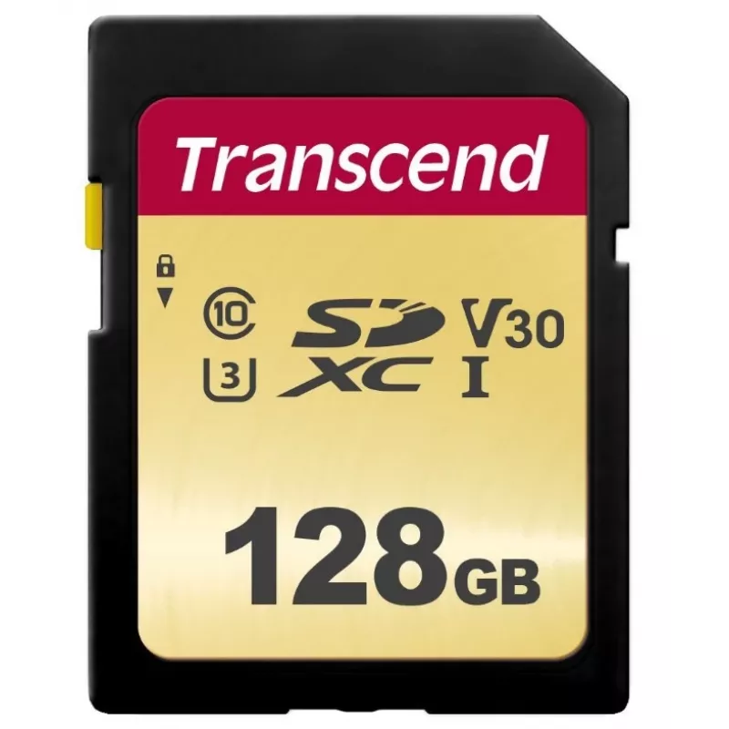Zibatmiņa Transcend 128 GB SDXC UHS-I 500S