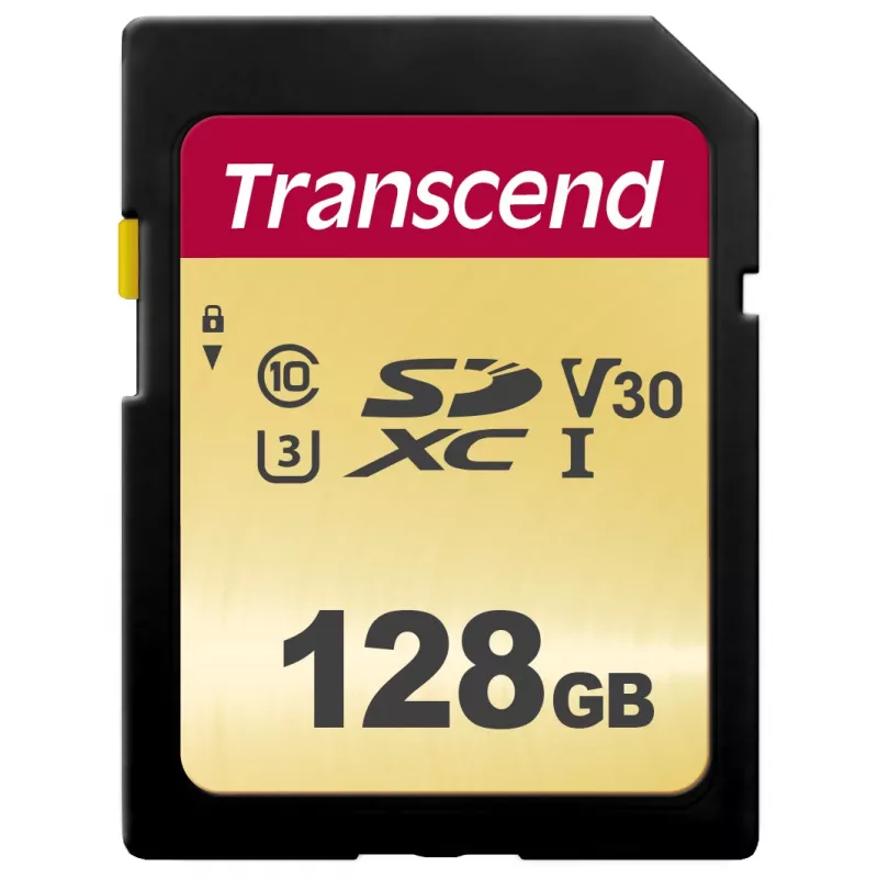 Zibatmiņa Transcend 128 GB SDXC UHS-I 500S