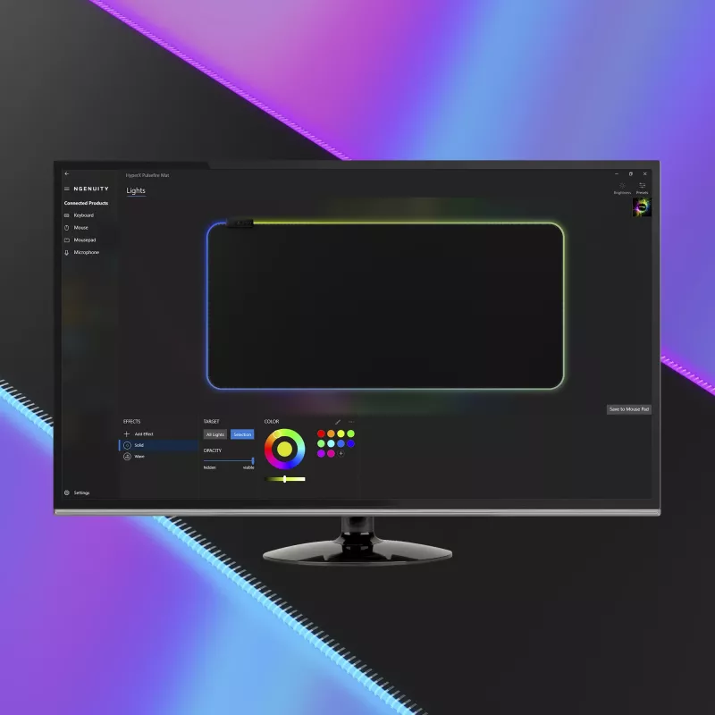 HyperX Pulsefire Mat - Spēļu peles paliktnis - Audums (2XL)