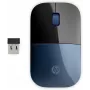 HP Z3700 Blue bezvadu pele, abpusēja, optiska, RF bezvadu, 1200 DPI, zila