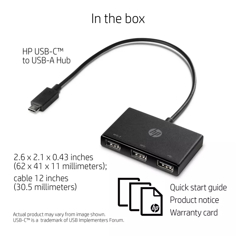 HP USB-C uz USB-A centrmezgls