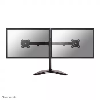 Neomounts NM-D335DBLACK Monitora statīvs 10-27 collas, Skava/Brīvstāvošs/Caurums, 8 kg, 25,4 cm (10 collas), 68,6 cm (27 collas), 100 x 100 mm, Melns