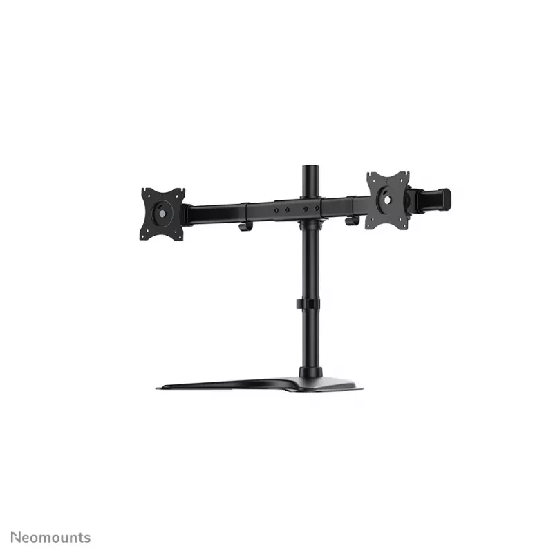 Neomounts NM-D335DBLACK Monitora statīvs 10-27 collas, Skava/Brīvstāvošs/Caurums, 8 kg, 25,4 cm (10 collas), 68,6 cm (27 collas), 100 x 100 mm, Melns