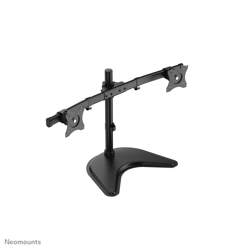 Neomounts NM-D335DBLACK Monitora statīvs 10-27 collas, Skava/Brīvstāvošs/Caurums, 8 kg, 25,4 cm (10 collas), 68,6 cm (27 collas), 100 x 100 mm, Melns