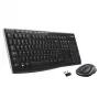 LOGITECH Bezvadu galddators Mk270 - Qwerty Espanol