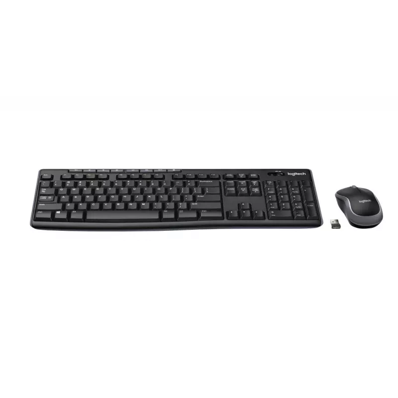 LOGITECH Bezvadu galddators Mk270 - Qwerty Espanol
