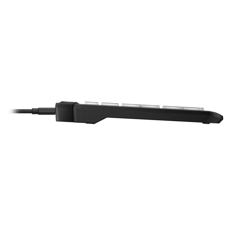 HP 405 daudzlietotāju fona apgaismojuma vadu tastatūra, pilna izmēra (100%), vadu, USB, membrānas, melna