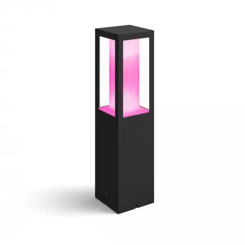 Philips Hue balta and colour ambience IMPRESS OUTDOOR PEDESTAL LIGHT