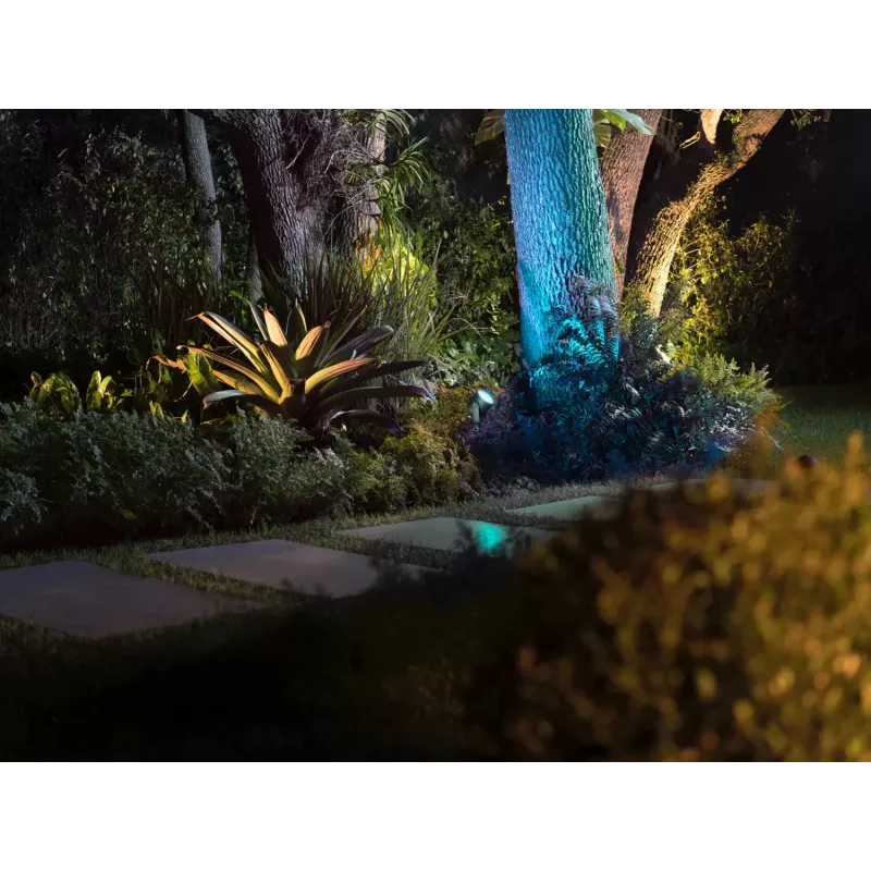Philips Hue balta and colour ambience Lily XL āra prožektors