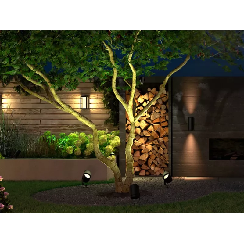 Philips Hue balta and colour ambience Lily XL āra prožektors