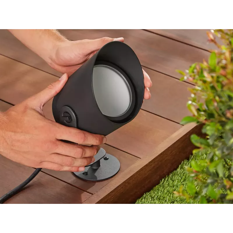 Philips Hue balta and colour ambience Lily XL āra prožektors